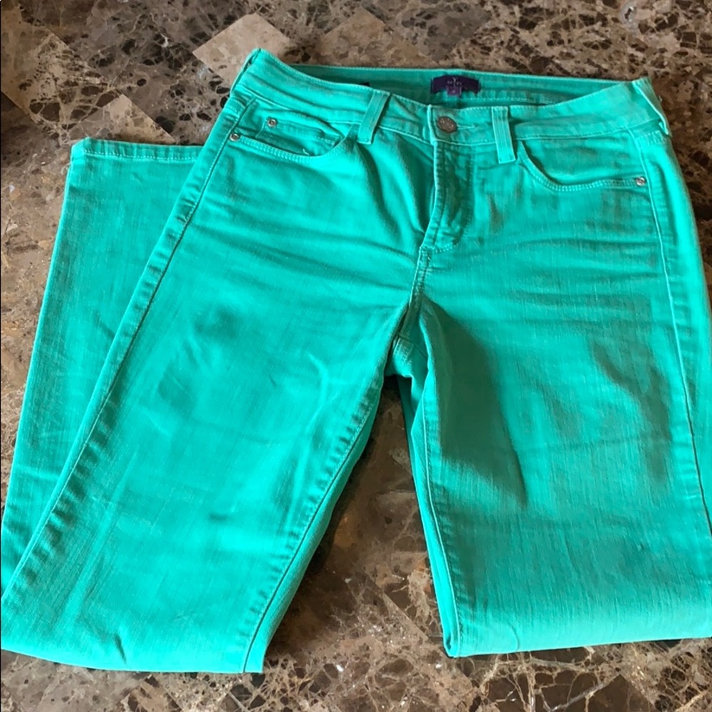 Nydj green jeans